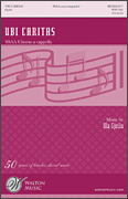 Ubi Caritas SSAA choral sheet music cover Thumbnail